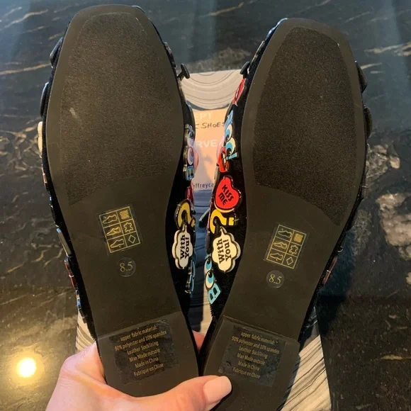 Jeffrey Campbell Ravis Button Mule - Picture 6 of 7